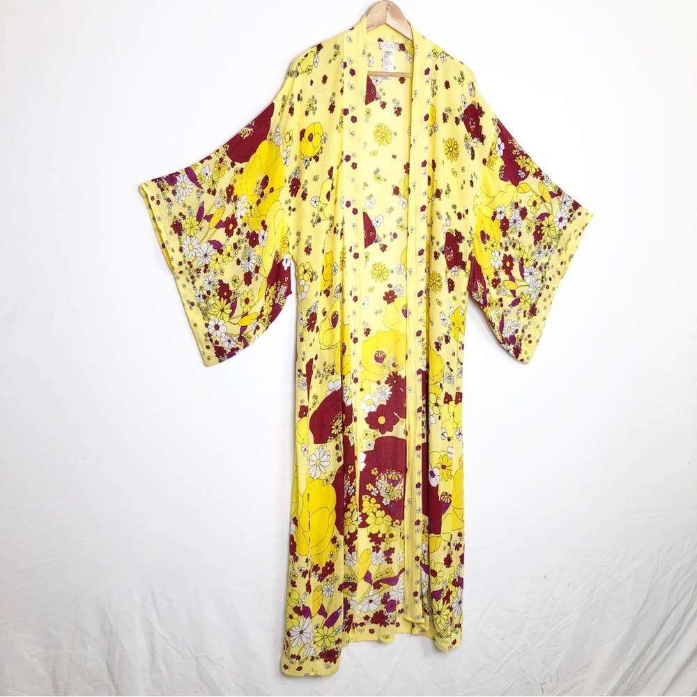 Free People intimately Free People hidden Hill maxi floral kimono - Picture 6 of 11